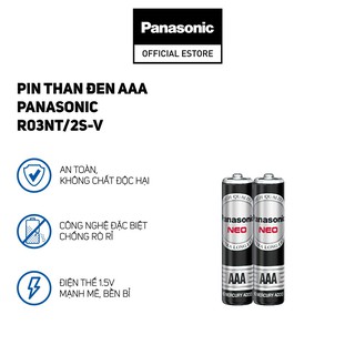 Pin Than Đen AAA Panasonic R03NT/2S-V (Hộp 60 Viên) - Hàng Chính Hãng - Pin  và dụng cụ sạc pin | DienMayHoangNgan.com