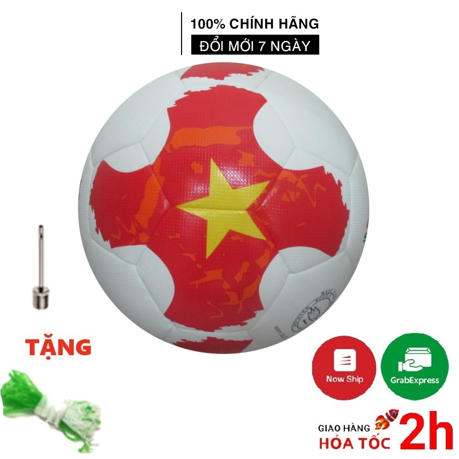 Quả bóng đá AKpro cờ Việt Nam tiêu chuẩn thi đấu WC 2021 chính hãng