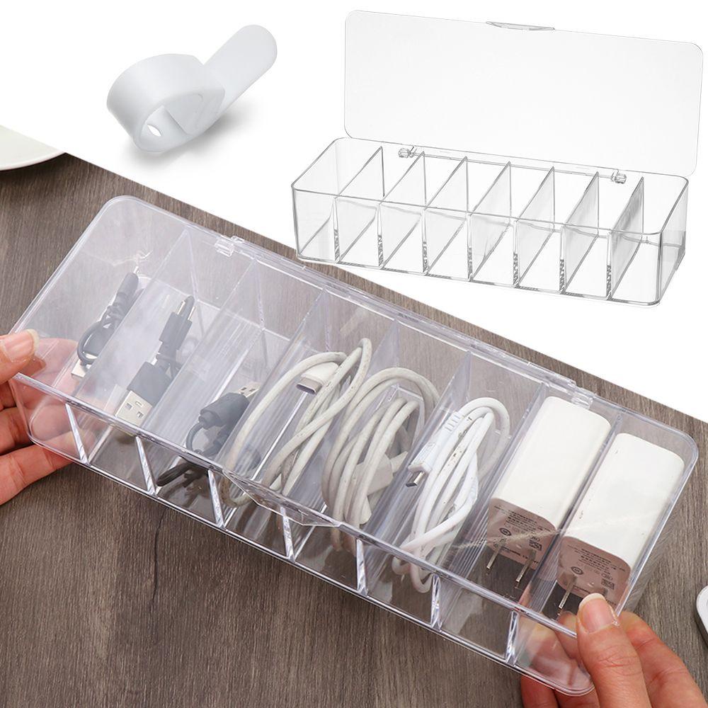 BORAG Hộp Đựng Đồ Để Bàn Chống Bụi Có Khóa Tiện Dụng