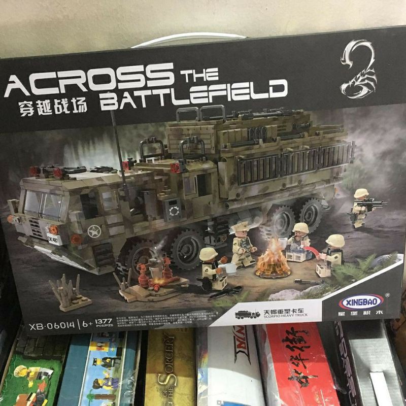 Lego Tank XE TĂNG VẬN TẢI CỠ KHỦNG Xingbao 06014