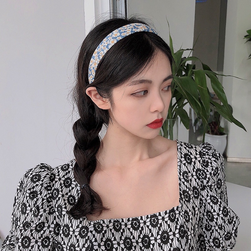Cài tóc băng đô bờm tóc nữ vintage thời trang phong cách Hàn Quốc