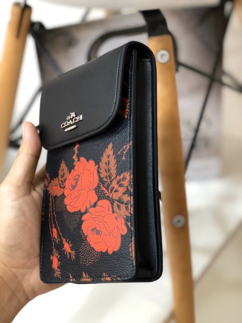 ⛔Ví đưng điên thoai. Ví coach