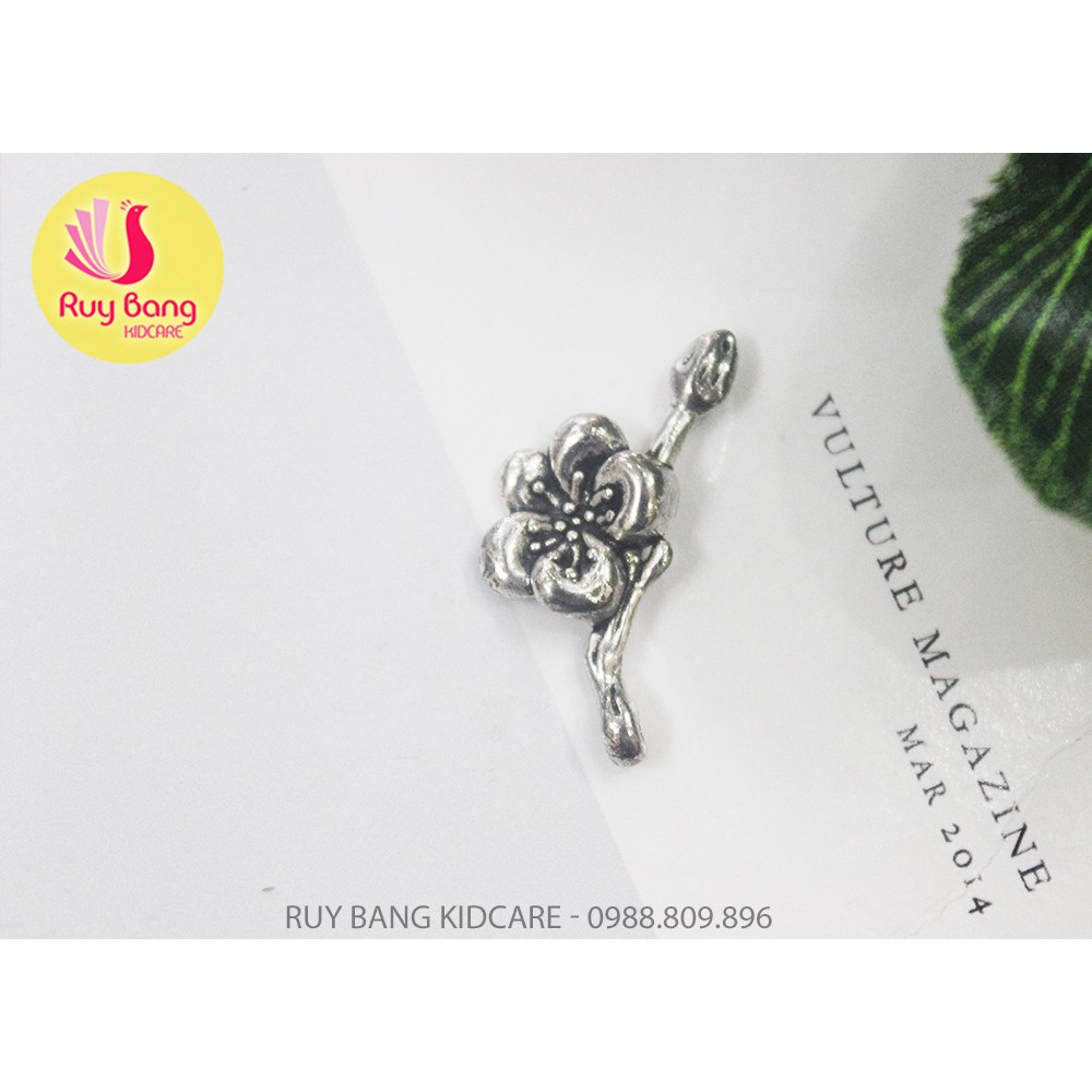 [Mã SKAMLTSM9 giảm 10% đơn 99K] Cành lá kim loại, center đá đính hoa vải handmade