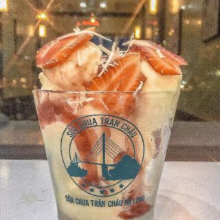 Sữa chua trân châu hoa quả