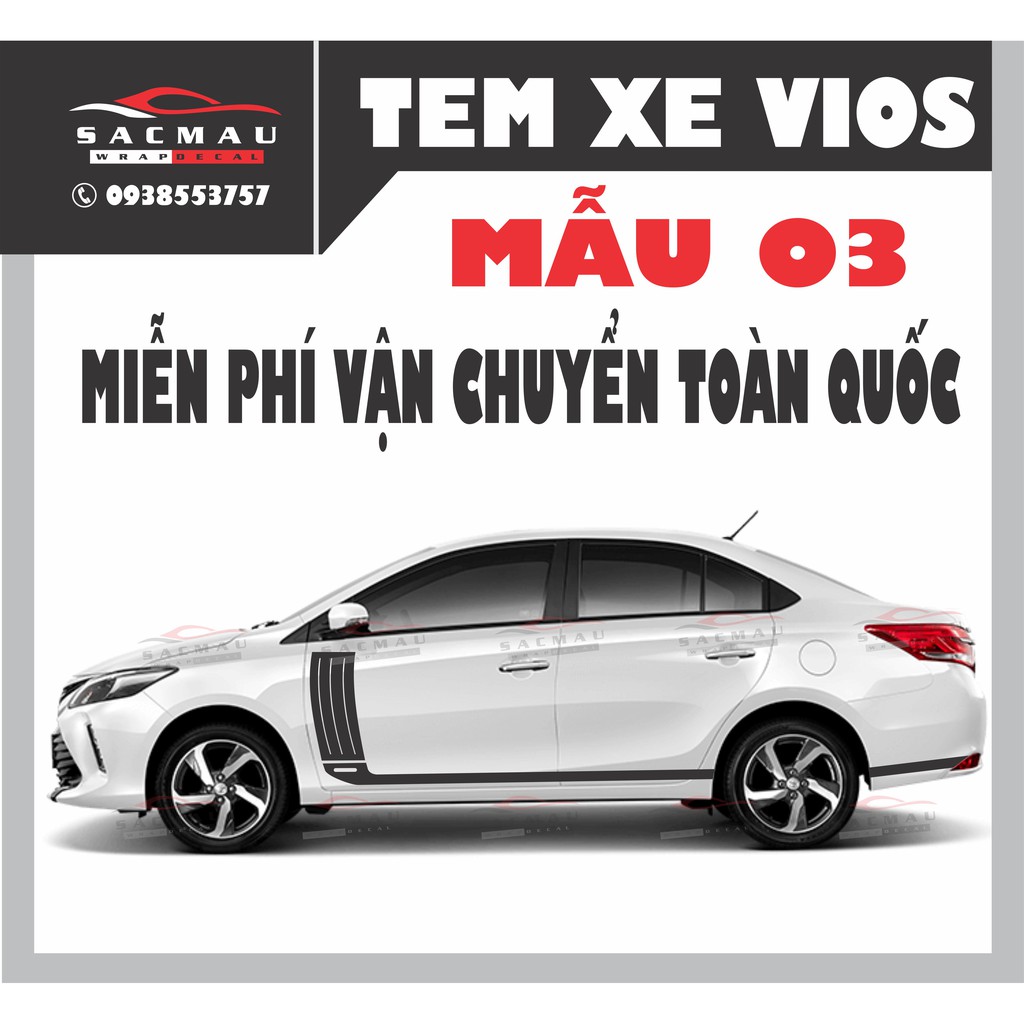 TEM XE TOYOYA VIOS