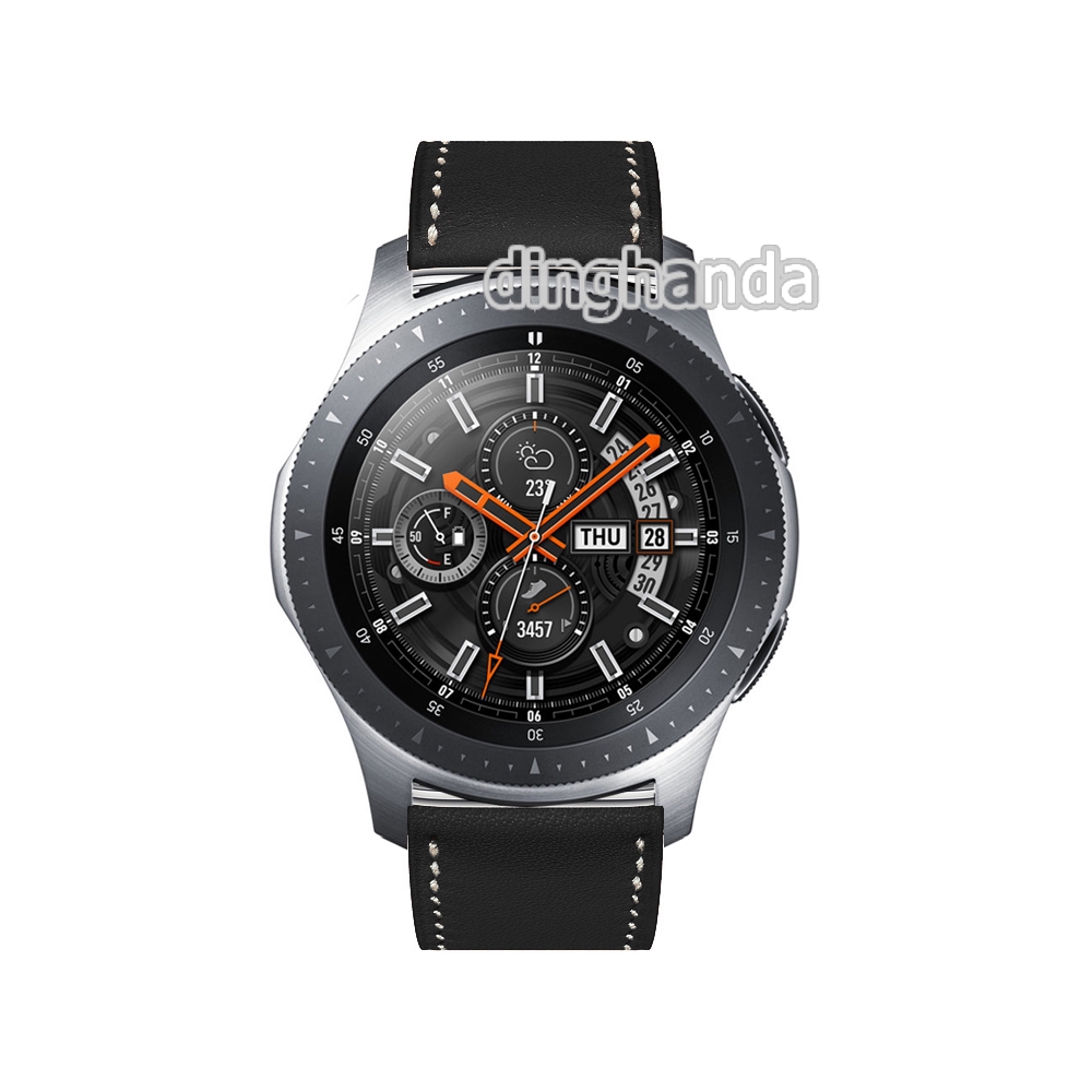 Dây đeo bằng da cho đồng hồ thông minh Samsung Galaxy Watch 42mm 46mm