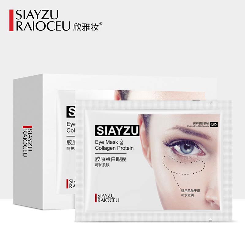 [Hàng mới về] Cặp mặt nạ mắt collagen hydrat hóa dưỡng ẩm loại bỏ quầng thâm / bọng mắt chống lão hóa