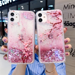 Ốp điện thoại phối kim tuyến nước lấp lánh thời trang sành điệu cho IPHONE 11 PRO MAX X XS XR XSMAX 8 7 6 6S PLUS SE
