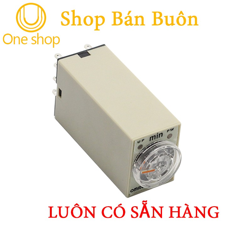Relay Thời Gian Timer Omron H3Y-2 8P 24V