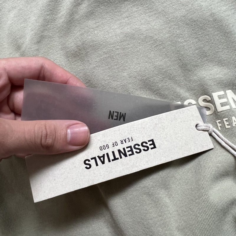 Áo và quần Fear Of God FOG Essentials SS22 Seafoam bản cao cấp, set đồ FOG Essentials chất liệu cotton