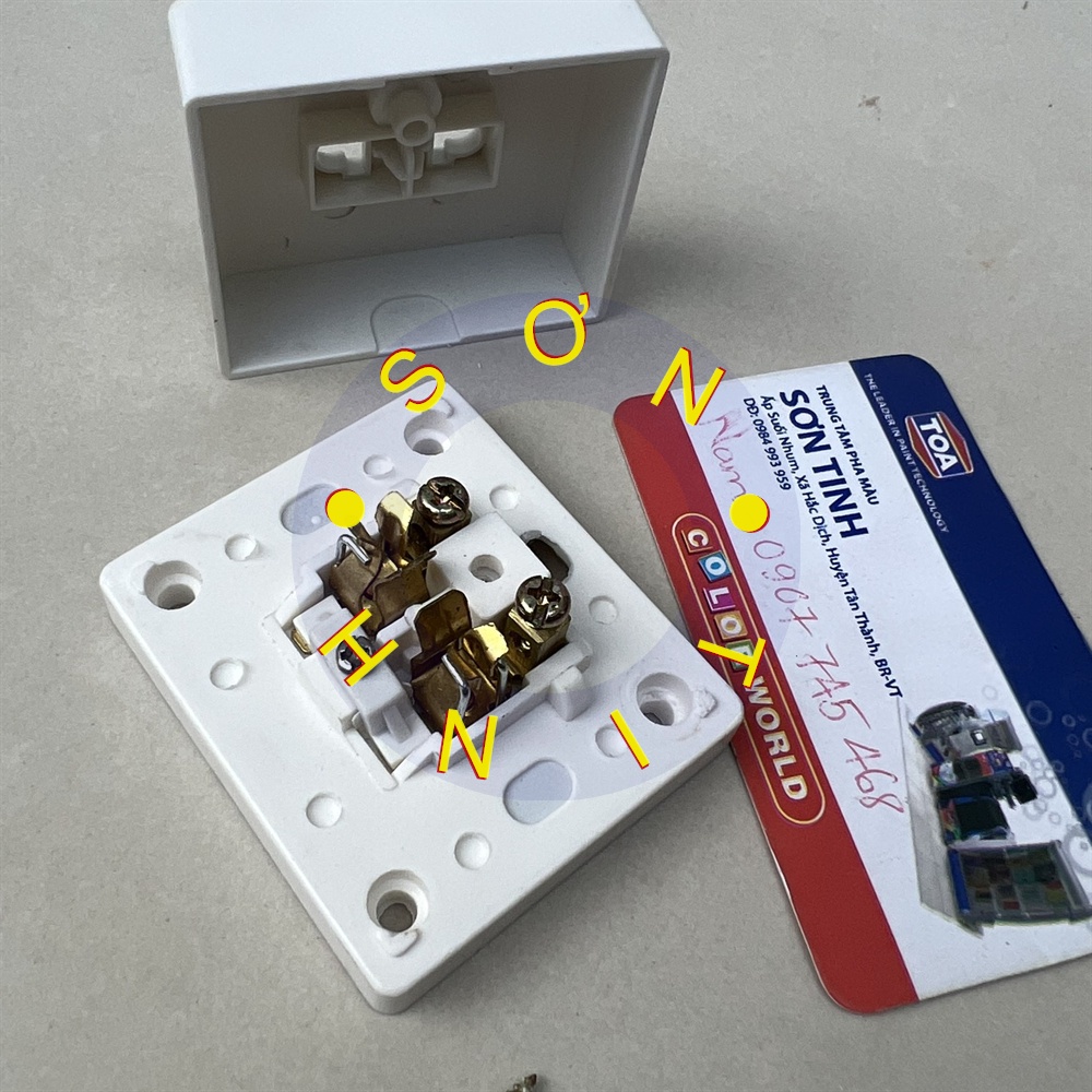 Ổ cắm nổi đơn E17 - Dòng E cao cấp Sopoka - 1 cái