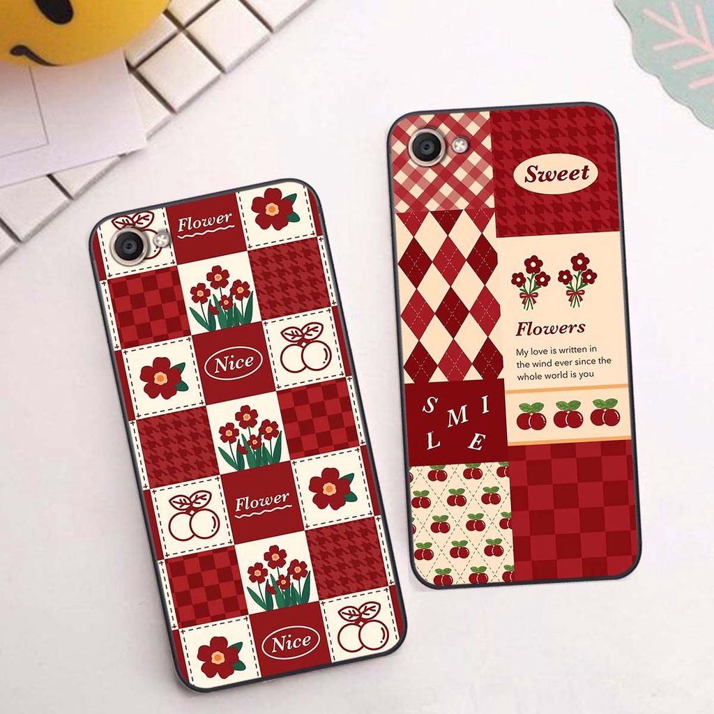 Ốp Vivo V5 / V5 Plus / Y67 họa tiết hoa, gấu thời trang, ốp dẻo bền đẹp