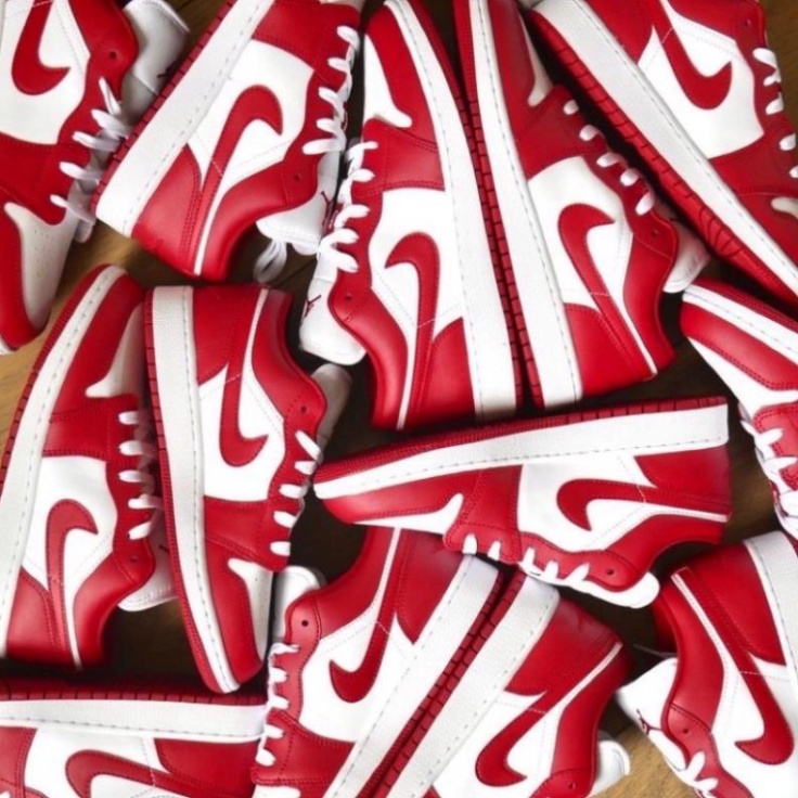 [FREE SHIP] [FREE SHIP] Giày thể thao JD đỏ trắng giày sneaker giày nam nữ cao cấp | BigBuy360