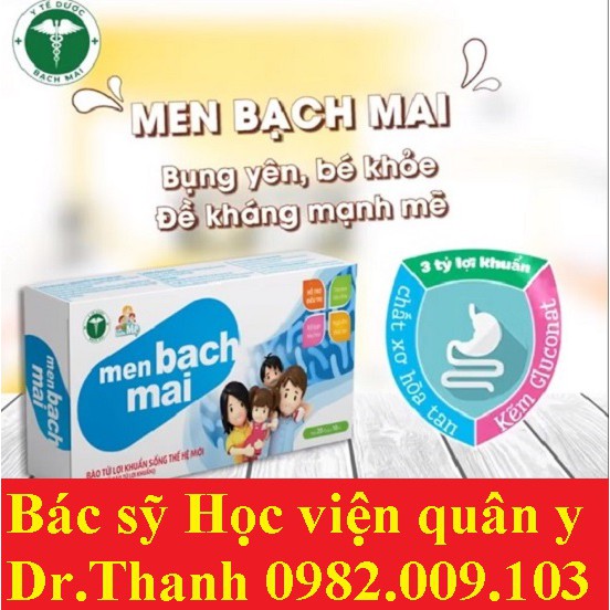 Men sống bạch mai thế hệ mới (dùng cho táo bón,tiêu chảy,kém ăn chậm lớn,men Gold vi sinh) | BigBuy360 - bigbuy360.vn
