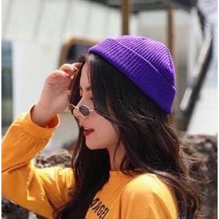 [MŨ SIÊU HOT] MŨ LEN BEANIE ULZZANG SỢI LEN ĐAN QC HOT HIT