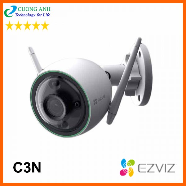 [ Chính Hãng ] Camera C3N, Camera ghi hình có màu ban đêm, bảo mật an ninh cực cao - Bảo Hành 2 Năm
