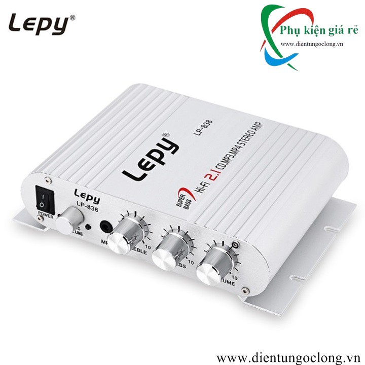 Amply Mini Công Suất Lepy LP-838 Cao Cấp #7