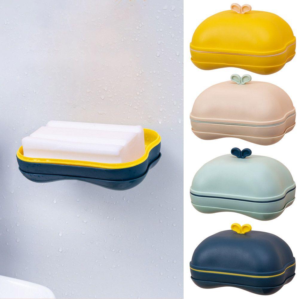 Khay Đựng Xà Phòng Ráo Nước Không Cần Đục Lỗ Sáng Tạo Cho Nhà Ở