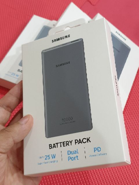 Pin sạc dự phòng Samsung EB-P3300 10,000mAh Sạc nhanh PD 2.0 25W IN/OUT USB-C - Hàng chính hãng