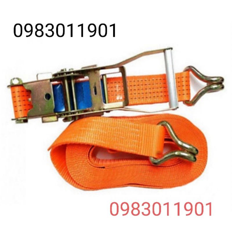 Cảo vải, dây cáp vải, tăng đơ vải chằng hàng trọng tải lớn