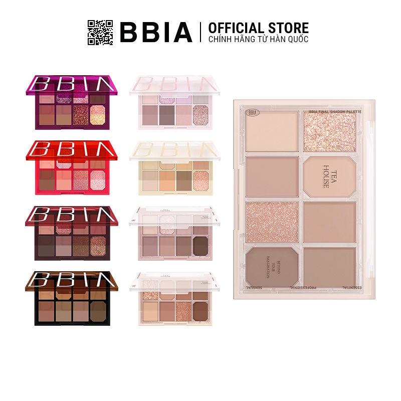 Bảng Phấn Mắt Bbia Final Shadow Palette 11g - Bbia Official Store