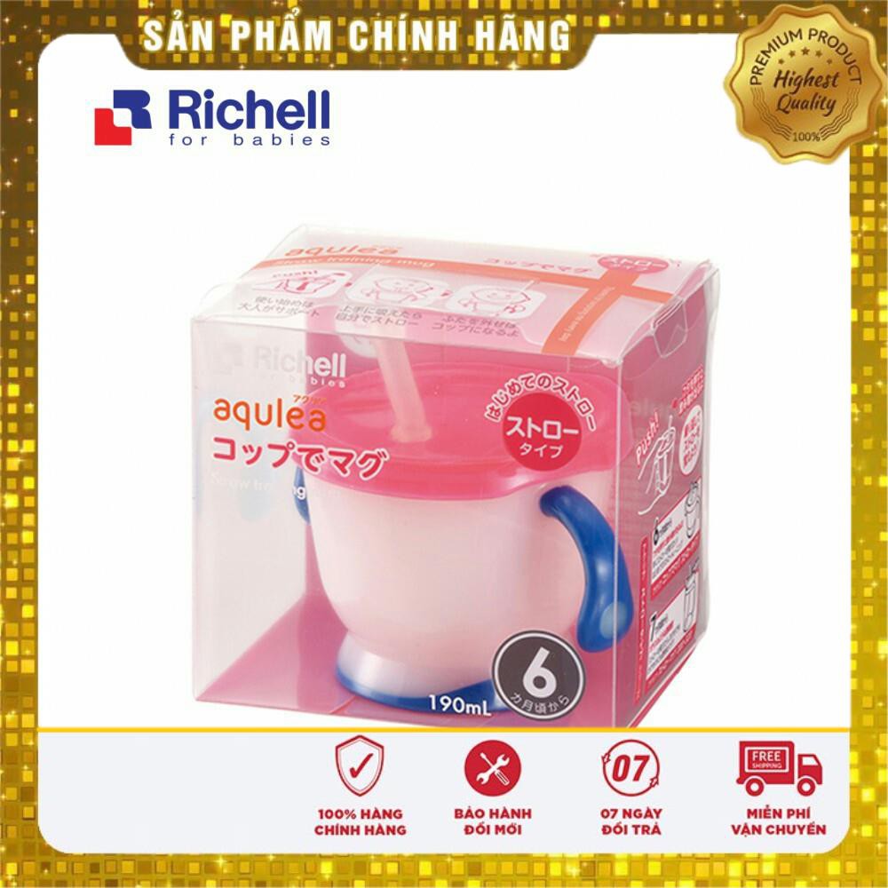 Cốc tâp uống 3 giai đoạn Richell Nhật Bản hàng chính hãng