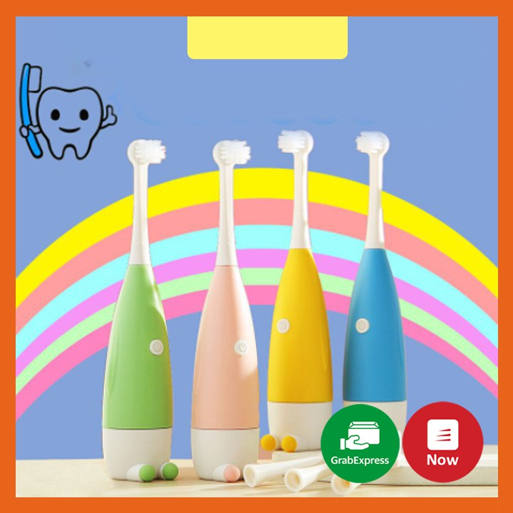 Bàn Chải Đánh Răng Tự Động Cho Bé Sạch Răng Tiện Lợi - Dumi Shop