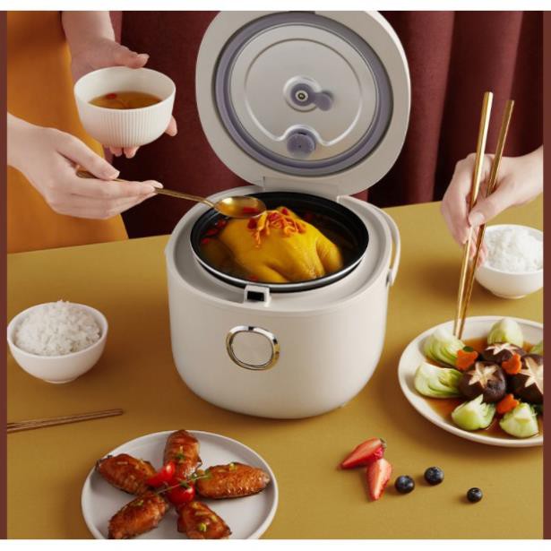 [Giá sập sàn] Nồi cơm điện Bear DFB-P20H1, dùng để nấu cơm, nấu cháo, hầm gà, dung tích 2.0 lít | BigBuy360 - bigbuy360.vn