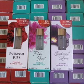 Combo nước hoa .......cindy....10ml...hương thơm nhẹ nhàng....lưu luyến.....