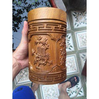 Hộp Đựng Chè, Trà Gỗ Bách xanh