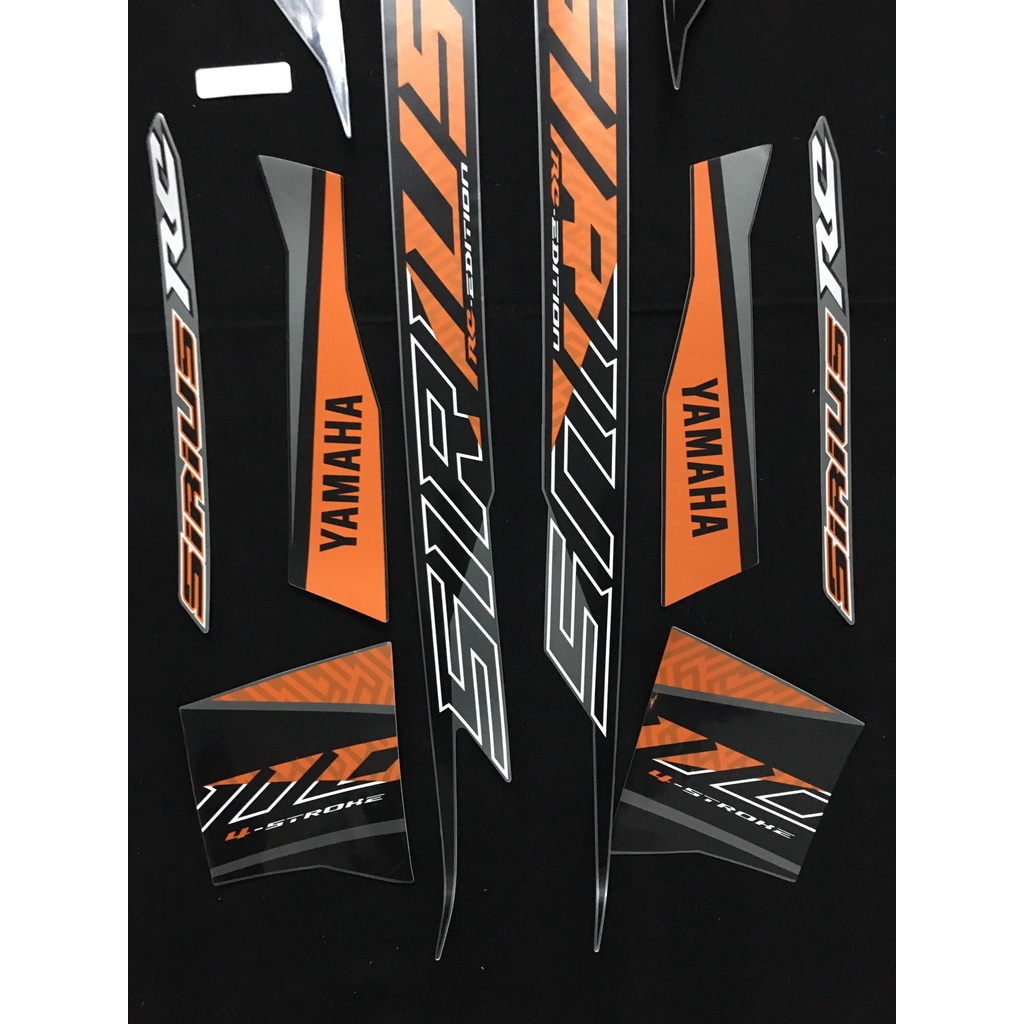 (MỚI VỀ) Bộ sưu tập tem 3 lớp cao cấp xe SIRIUS RC đời 2020, 2021, tem như zin theo xe