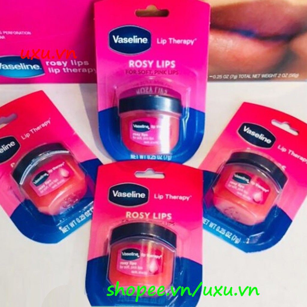 Sáp Dưỡng Môi 7G Vaseline Lip Therapy Rosy Lips Có Màu, Với uxu.vn Tất Cả Là Chính Hãng. | BigBuy360 - bigbuy360.vn