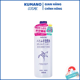 Nước hoa hồng Ý Dĩ Naturie Hatomugi Skin Conditioner Nhật 500ml Toner Naturie 500ml