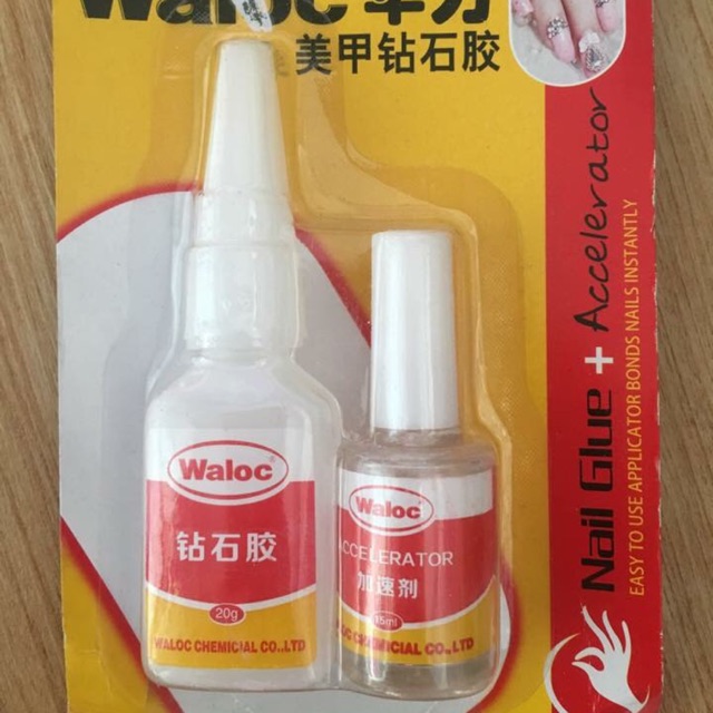 Keo bê tông Waloc đính đá , dán móng úp siêu chắc