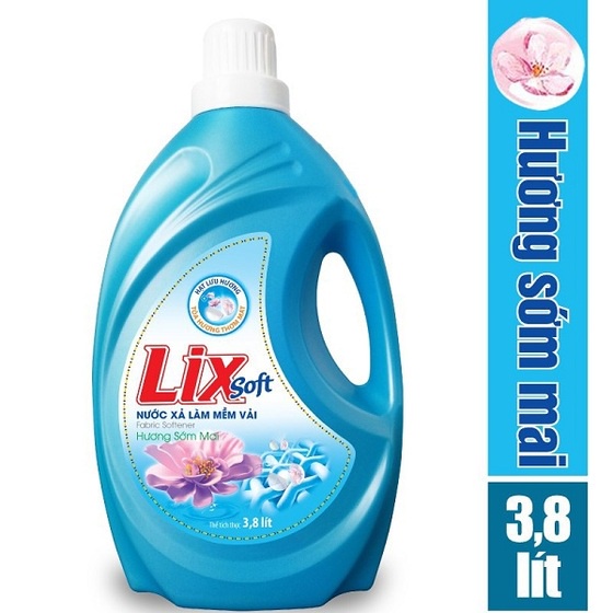 Nước xả vải Lix 3.8 kg