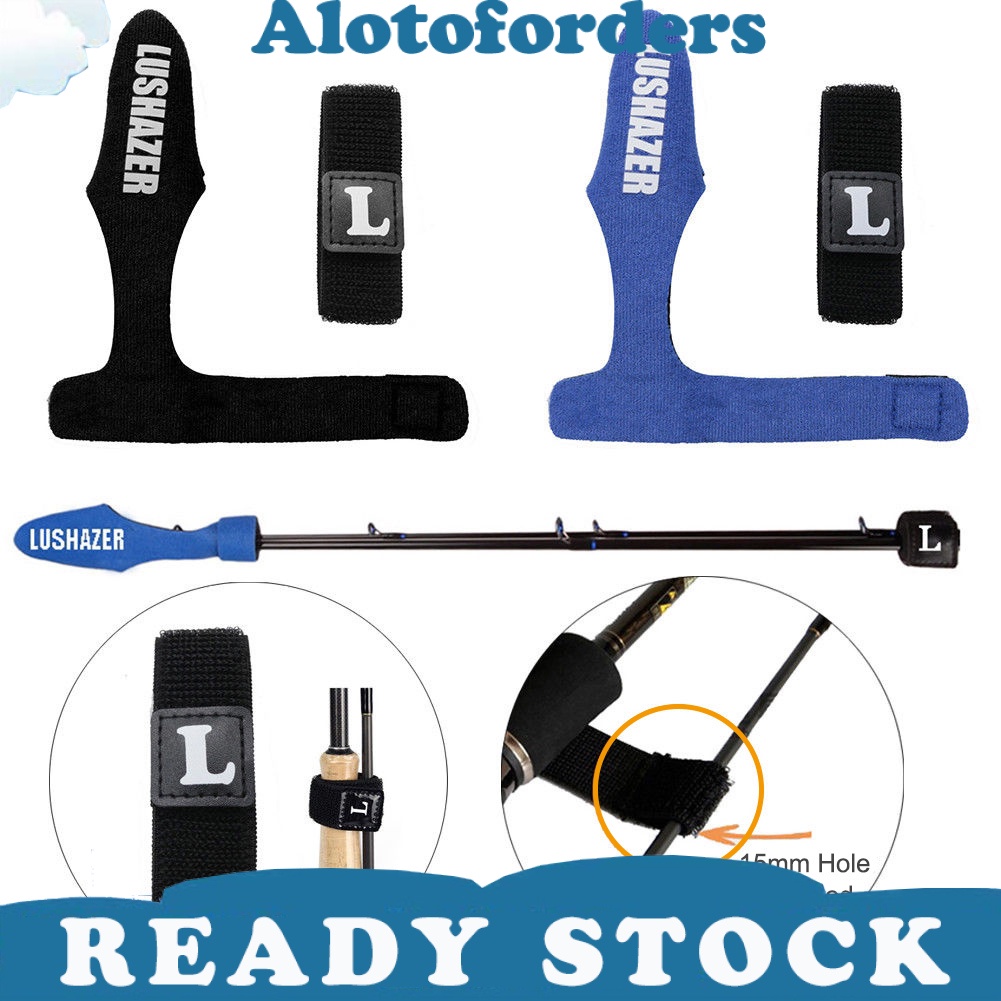 Bộ Vỏ Bọc Bảo Vệ Cần Câu Cá Co Giãn + Dây Quấn Chuyên Dụng