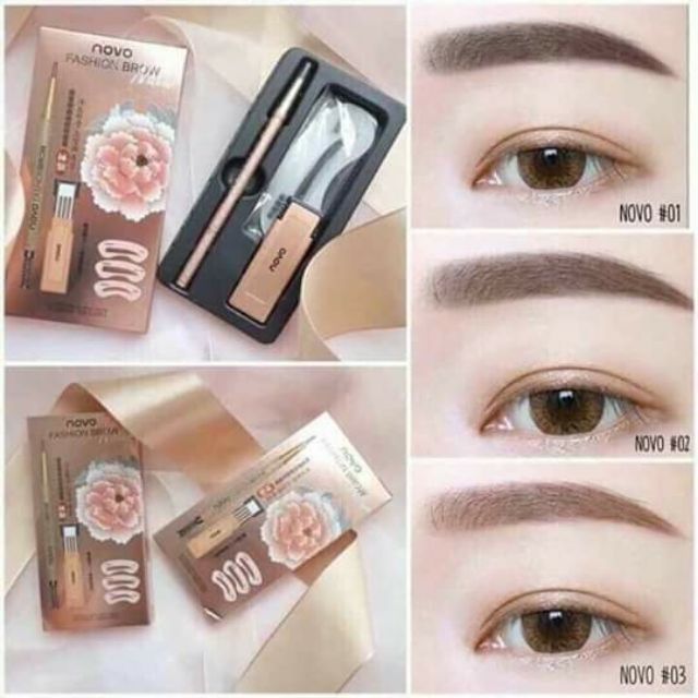 Bộ chì và khuôn kẻ lông mày