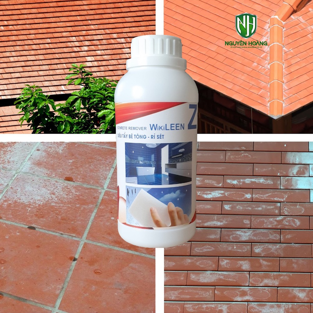 Dung dịch tẩy bê tông - Xi măng - Rỉ sét - 500ML