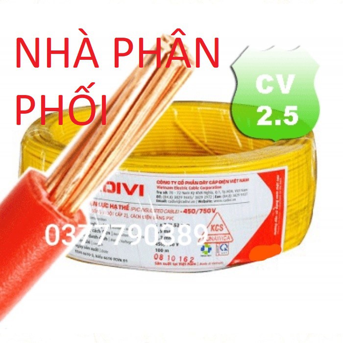 dây điện cadivi 2.5