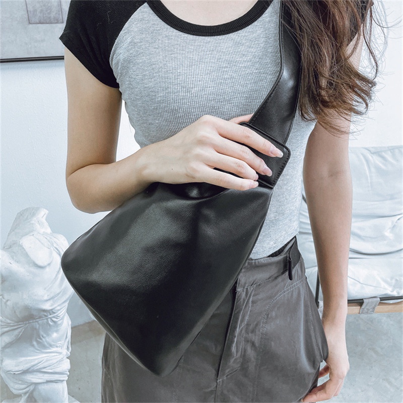 Túi Đeo Chéo Da Pu Cỡ Lớn Thời Trang Hàn Quốc Cho Nam