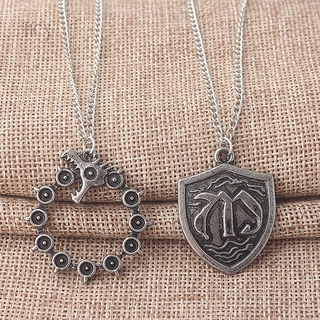 Hcx Anime Bảy Tội Lỗi Chết Người Meliodas Vòng Cổ Hình Xăm Thời Trang Vòng Cổ Đuôi Rồng Lá Chắn Cho