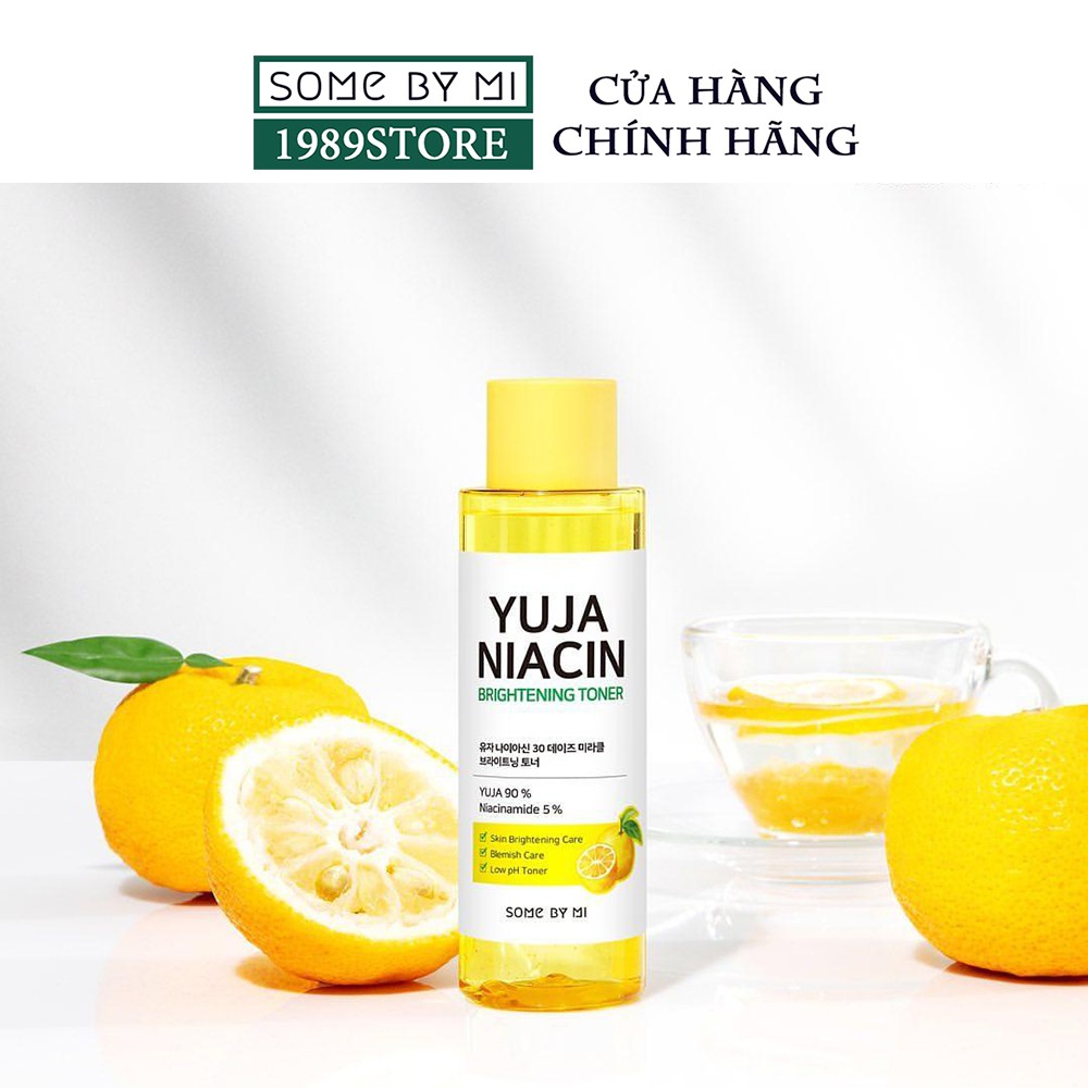 Some By Mi Toner Dưỡng Ẩm Sáng Da Ngăn Ngừa Lão Hóa Yuja Niacin Brightening Toner 150ml - 1989Store Phân Phối Chính Hãng