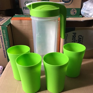 Bộ 1 bình 4 ly nhựa 1,5l - quà từ nutifood