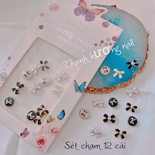 Sét cham nơ mix 12 cái
