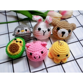 [Handmade] Móc khóa len con vật siêu dễ thương