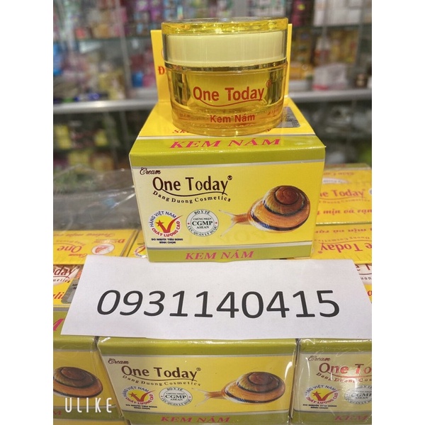 kem ốc sên one today nám 1 hủ 8g