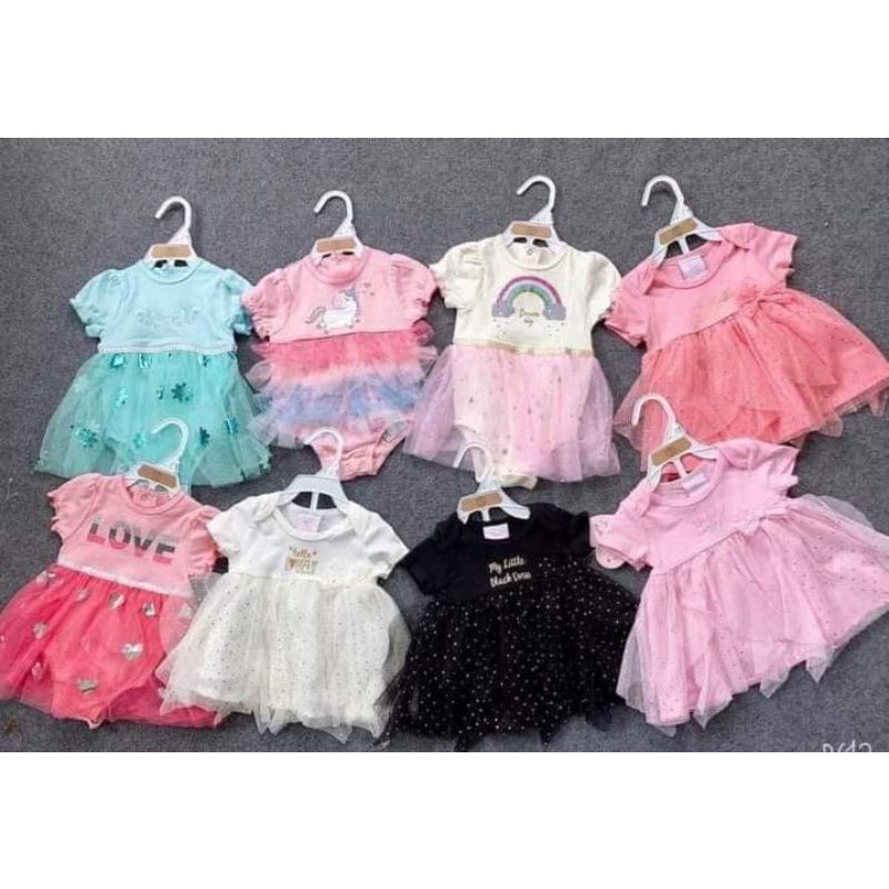 Boby chip váy , body váy cho bé gái siêu đáng iu