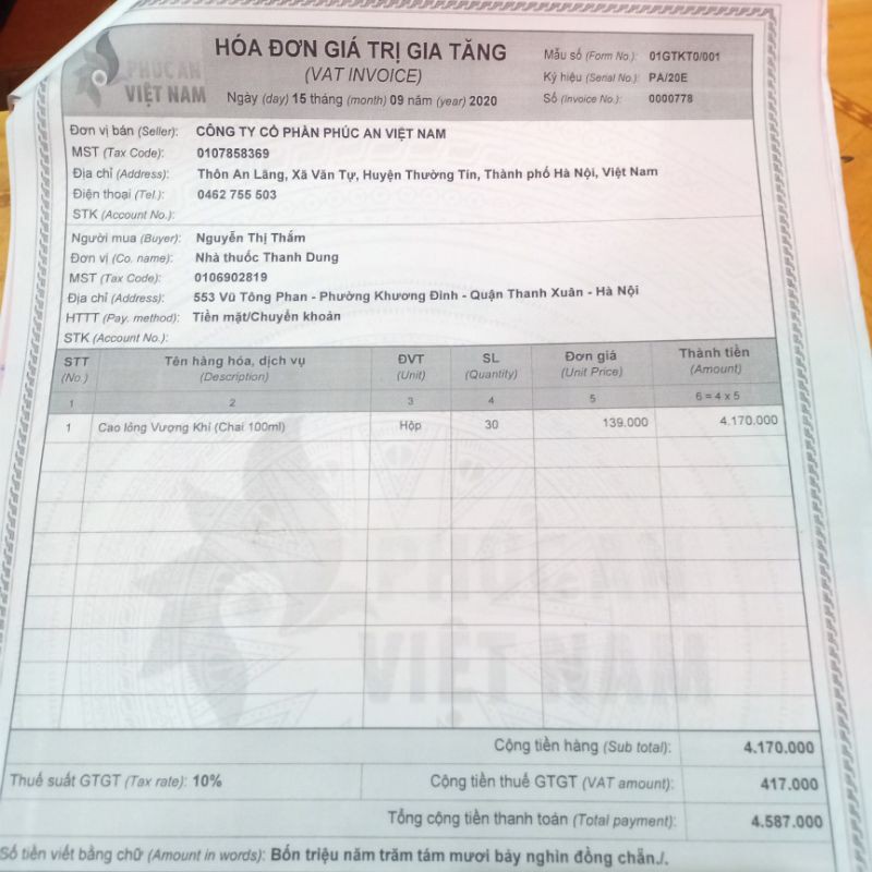 Cao Lỏng Vượng Khí Gói hoặc Chai (Cam kết hàng chính hãng) | BigBuy360 - bigbuy360.vn