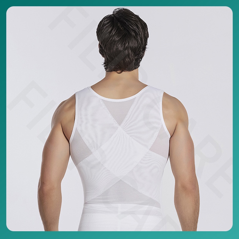 [Mã FATREND5 giảm đến 30k đơn 99k] Đai Nịt Bụng Định Hình Cơ Thể Cho Nam áo corset vest tạo hình thon gọn cho nam | BigBuy360 - bigbuy360.vn
