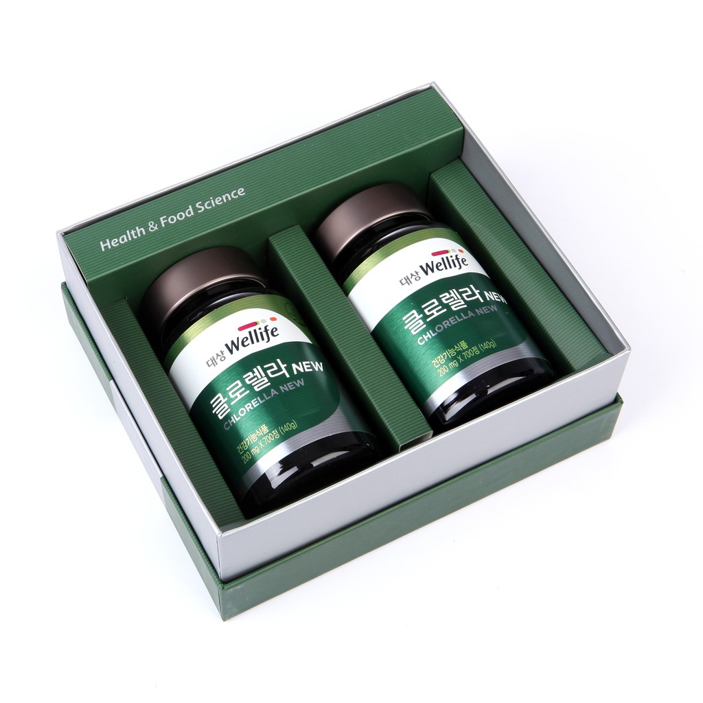 Set Thực phẩm bảo vệ sức khỏe CHLORELLA NEW